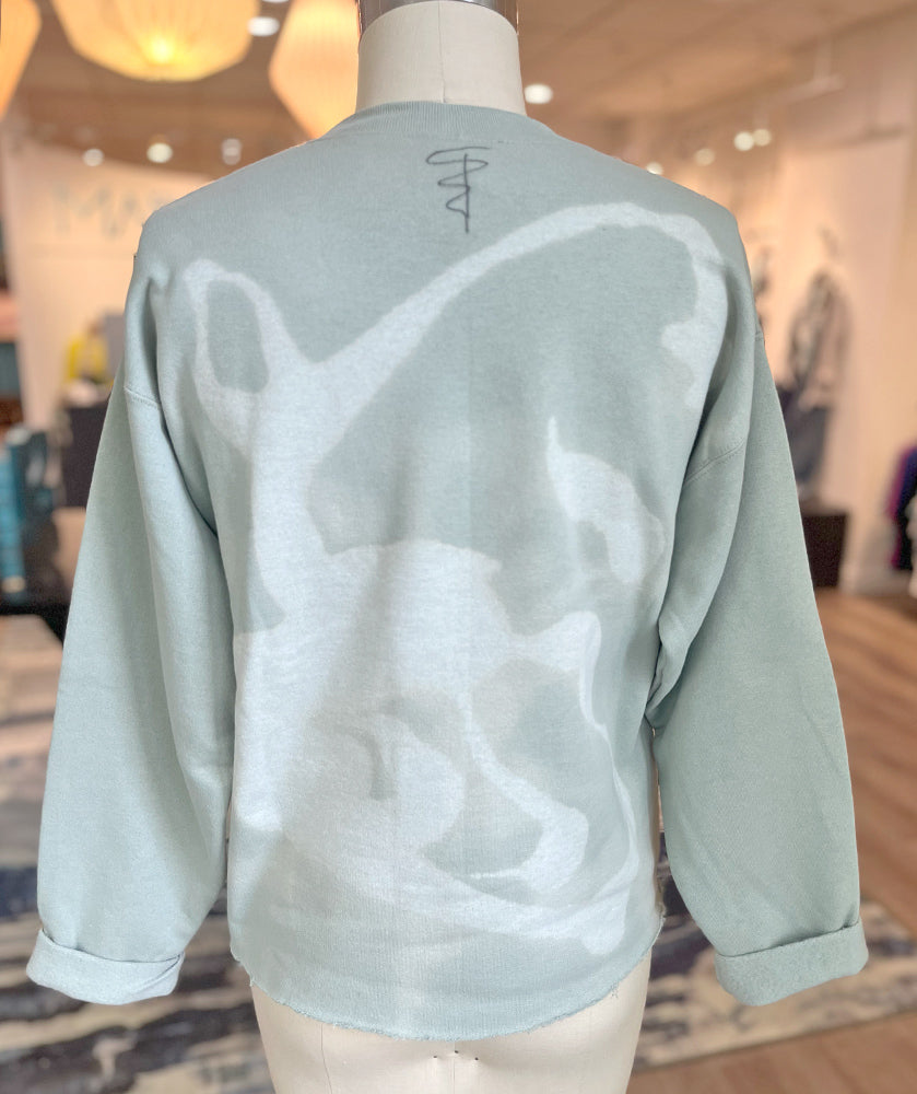 Sixty Seven Boutique™ Funky Bleached Sweatshirt