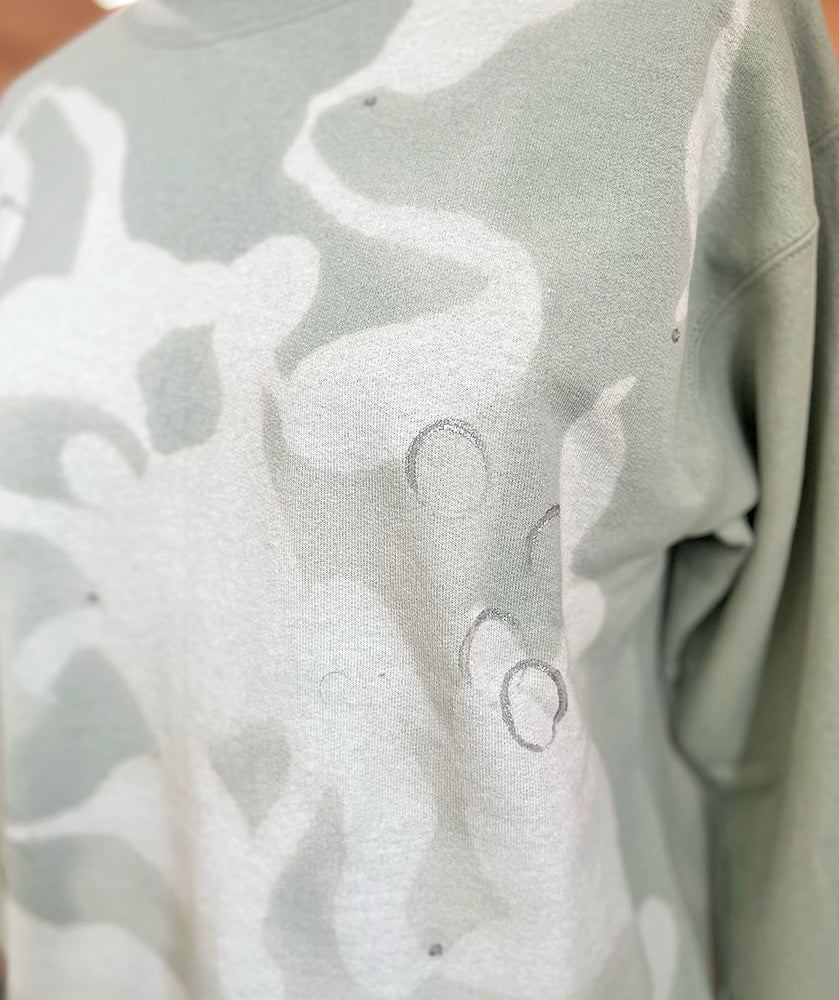 Sixty Seven Boutique™ Funky Bleached Sweatshirt