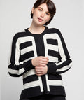 Sixty Seven Boutique™ Big Stripe Pullover