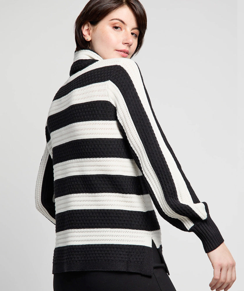 Sixty Seven Boutique™ Big Stripe Pullover