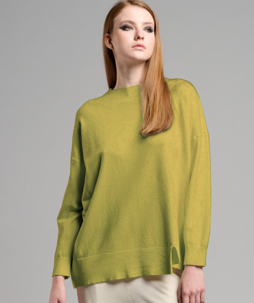 Sixty Seven Boutique™ Soft and Relaxed Asymmetrical Pullover