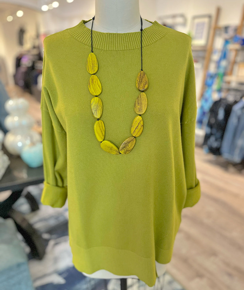 Sixty Seven Boutique™ Soft and Relaxed Asymmetrical Pullover