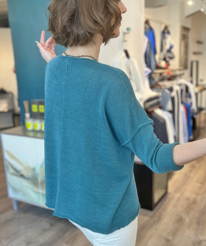 Sixty Seven Boutique™ patchwork pullover size XL