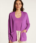 Sixty Seven Boutique™ Open Cardigan Iris Small