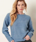 Sixty Seven Boutique™ Soft Marled Denim Pullover