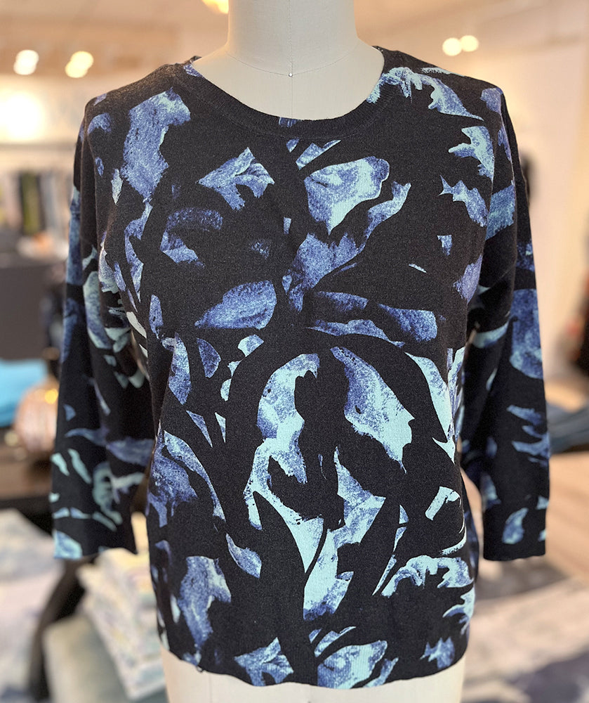 Sixty Seven Boutique™ Tribal Soft Crewneck Pullover Mint Splash